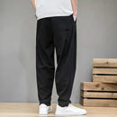 Calça Masculina Estilo Chinês com Bolsos