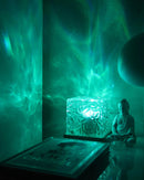 Luminária com Projetor de Ondas do Oceano