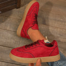 Tênis Feminino Vermelho Casual