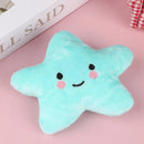 Almofada de Pelúcia em Formato de Estrela e Nuvem