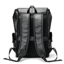 Mochila de Couro PU com Carregamento USB