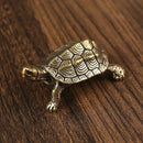 Miniatura de Tartaruga Dourado Envelhecido