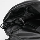 Mochila de Couro PU com Carregamento USB