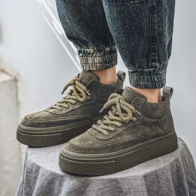 Tênis Casual Masculino Cano Alto