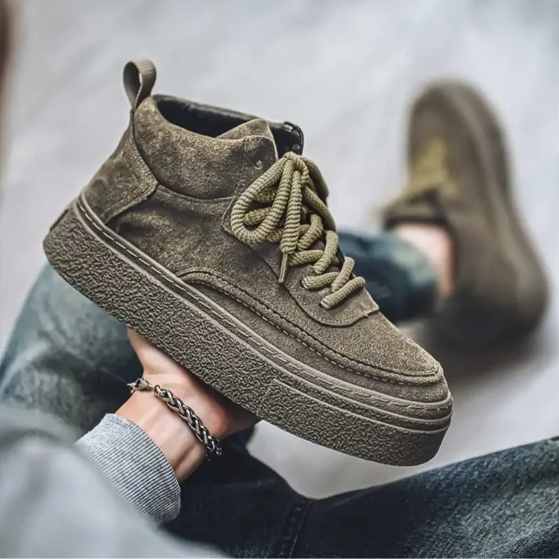 Tênis Casual Masculino Cano Alto