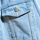 Jaqueta Casual com Gola Alta e Capô Removível