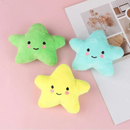 Almofada de Pelúcia em Formato de Estrela e Nuvem