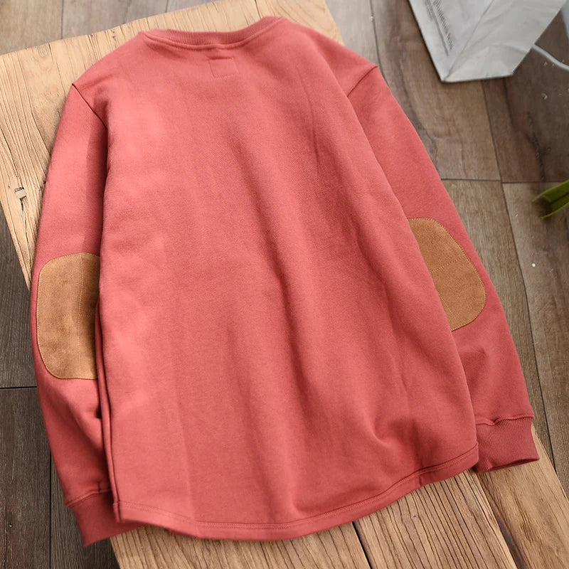 Blusa de Moletom Masculina Gola Redonda