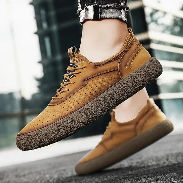 Sapato Casual Masculino de Couro