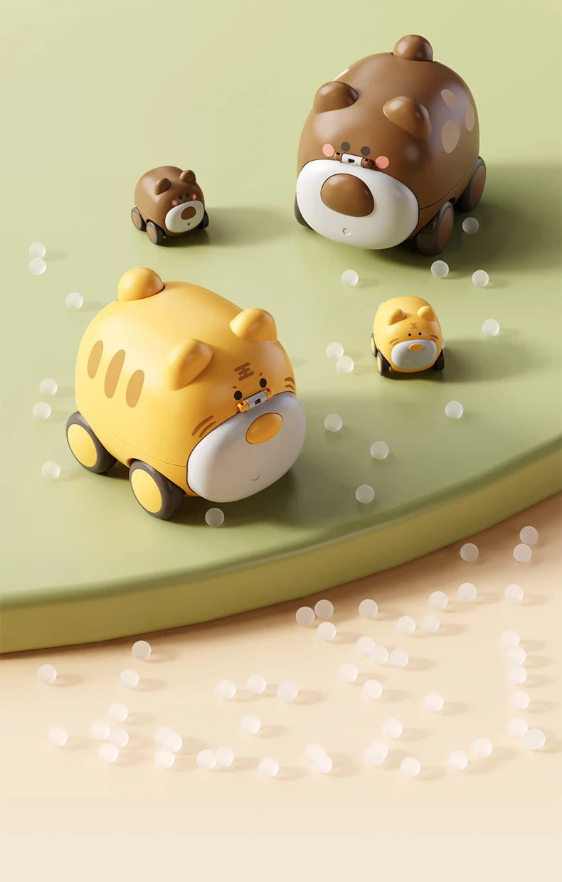 Carrinho de Animal com Catapulta