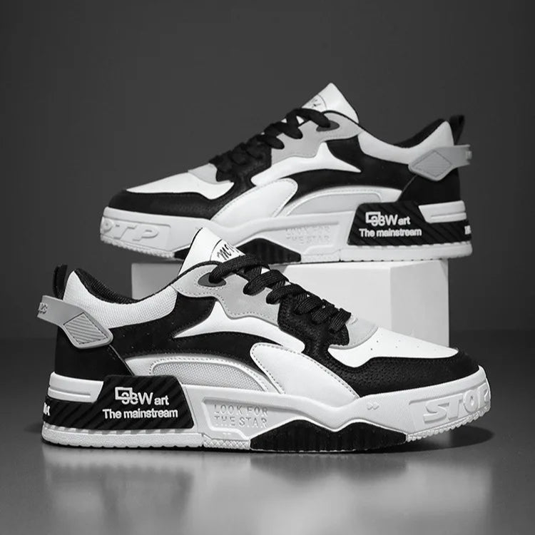 Tênis Casual em Couro PU