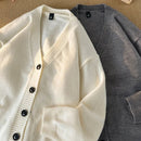 Cardigan Masculino de Tricô com Decote em V