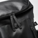 Mochila de Couro PU com Carregamento USB