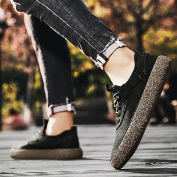 Sapato Casual Masculino de Couro