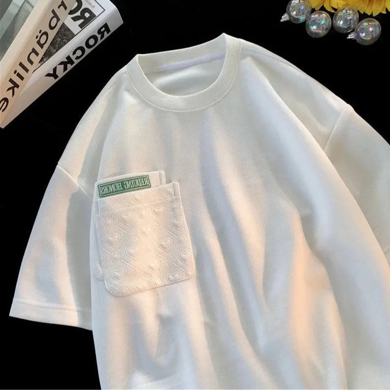 Conjunto Masculino Casual de Bermuda e Camisa de Manga Curta