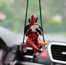Figura Decorativa de Carro do Deadpool