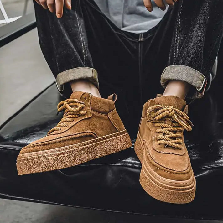 Tênis Casual Masculino Cano Alto