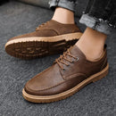 Sapato Casual Masculino de Couro PU