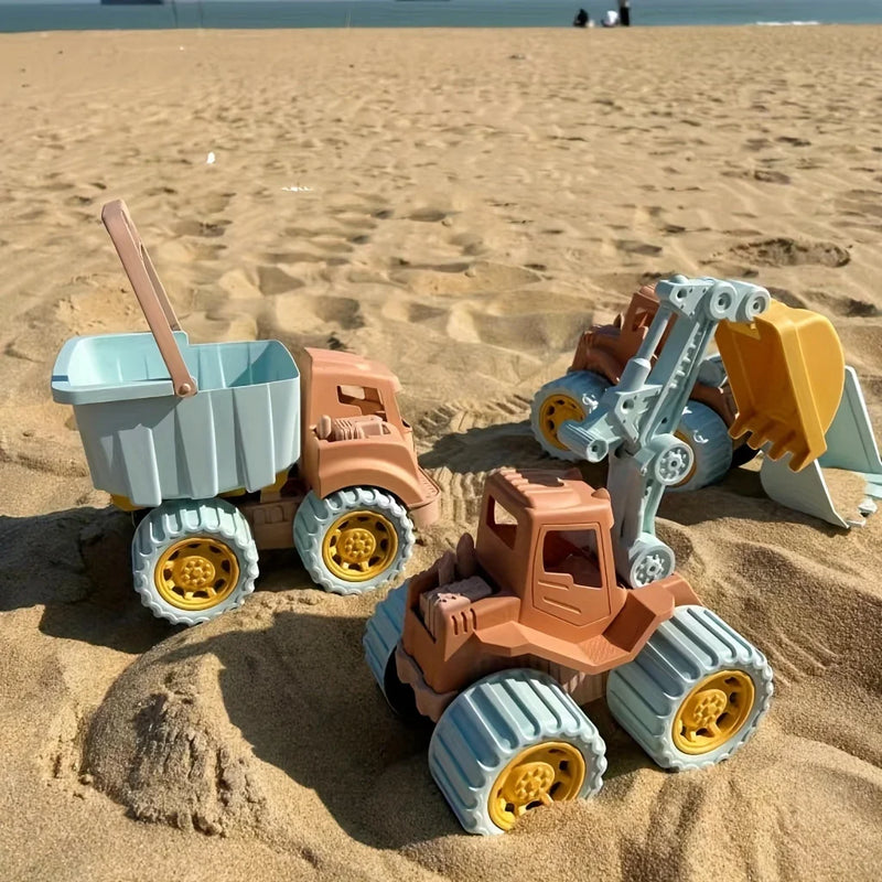 Brinquedos de Praia - Caminhões de Construção