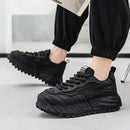 Tênis Casual Masculino com Detalhes em Patchwork