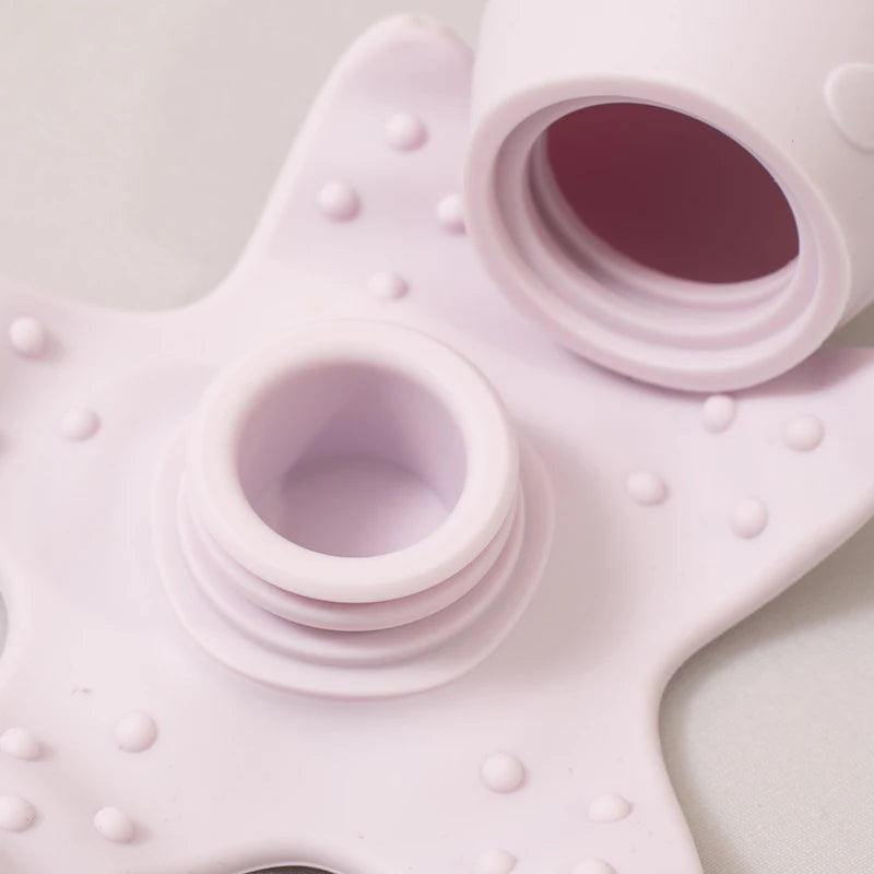 Brinquedos de Banho para Bebês - Polvo e Baleia de Silicone