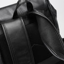 Mochila de Couro PU com Carregamento USB