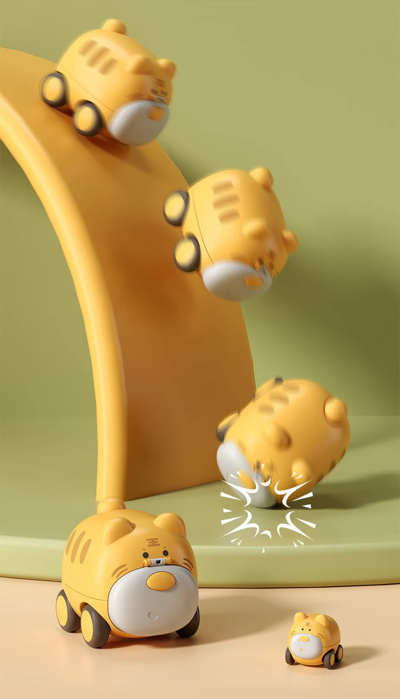 Carrinho de Animal com Catapulta