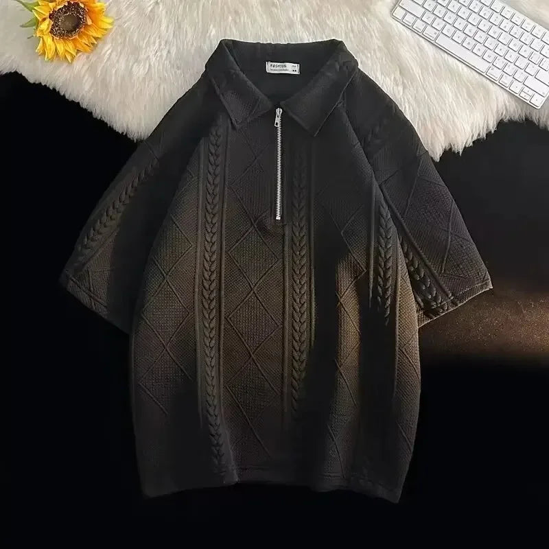 Conjunto Masculino com Camisa Gola V e Short