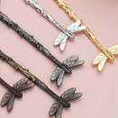 Colher de Sobremesa Libélula - Design Elegante com Cabo Reto ou Curvado