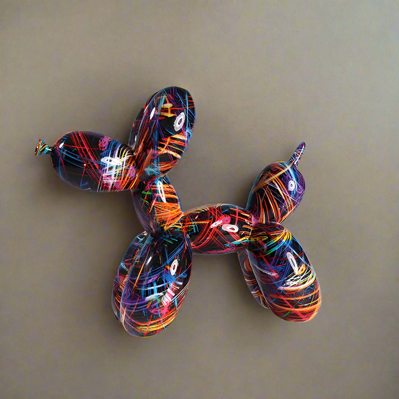 Escultura Decorativa Cachorro Balão - Arte Contemporânea
