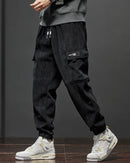 Calça Cargo Masculina com Bolsos Laterais