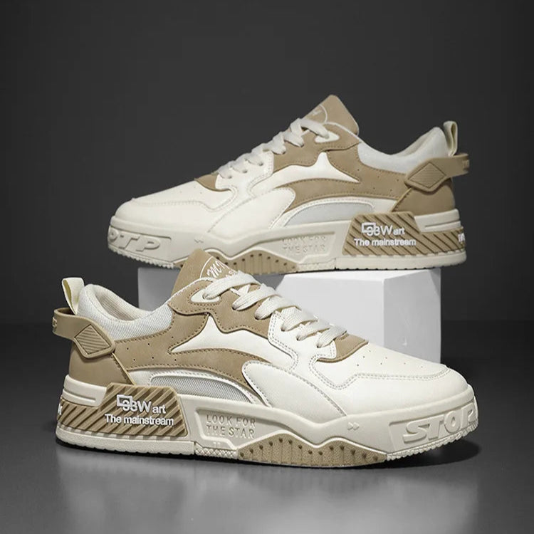 Tênis Casual em Couro PU