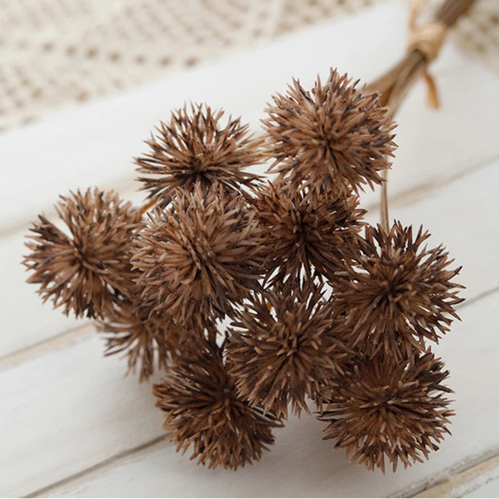 Buquê de Flores Secas Artificiais para Decoração