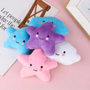 Almofada de Pelúcia em Formato de Estrela e Nuvem