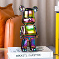 Escultura Decorativa de Urso em Cerâmica – 18 Cores Disponíveis