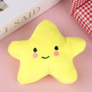 Almofada de Pelúcia em Formato de Estrela e Nuvem