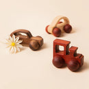 Carrinho de Madeira Educativo para Bebês