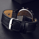 Relógio Masculino Casual com Pulseira de Couro