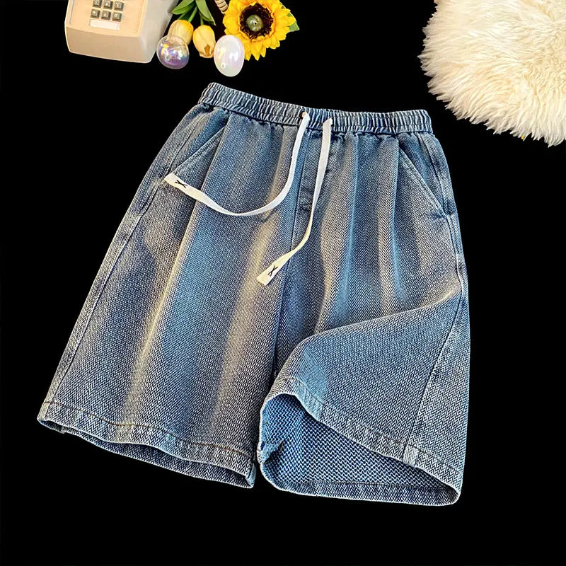 Shorts Masculino Casual com Corda