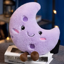 Almofadas Decorativas de Lua, Estrela, Nuvem e Sol