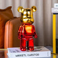 Escultura Decorativa de Urso em Cerâmica – 18 Cores Disponíveis