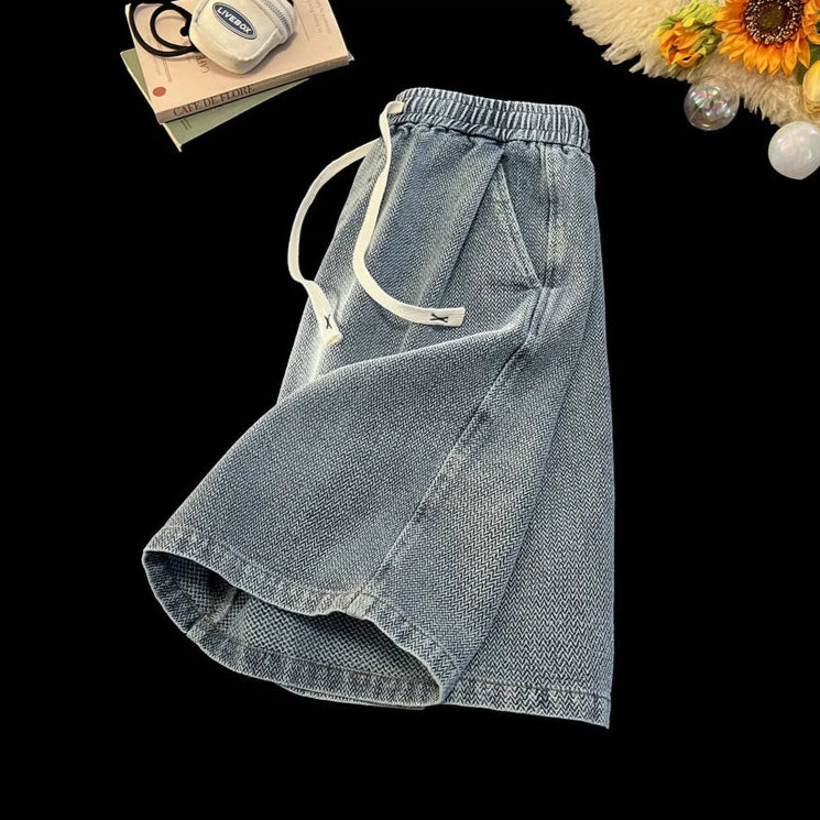 Shorts Masculino Casual com Corda