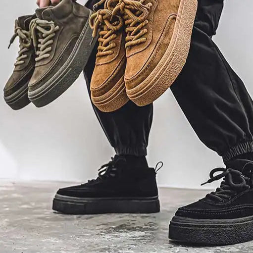 Tênis Casual Masculino Cano Alto