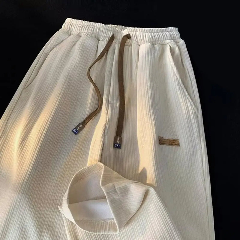 Calça Casual Masculina Ice Silk