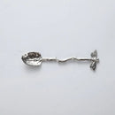 Colher de Sobremesa Libélula - Design Elegante com Cabo Reto ou Curvado