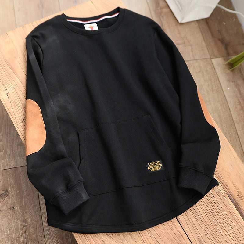 Blusa de Moletom Masculina Gola Redonda