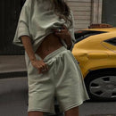 Conjunto Casual Feminino de Camisa e Short