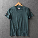 Camiseta Masculina Casual de Algodão