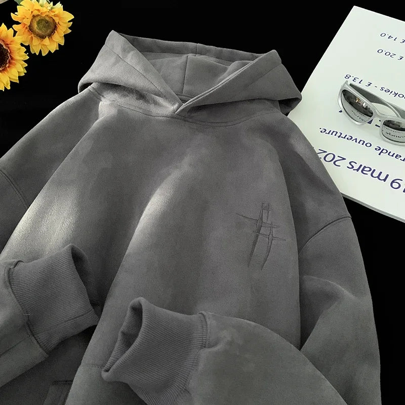 Moletom Masculino com Capuz e Estilo Urbano