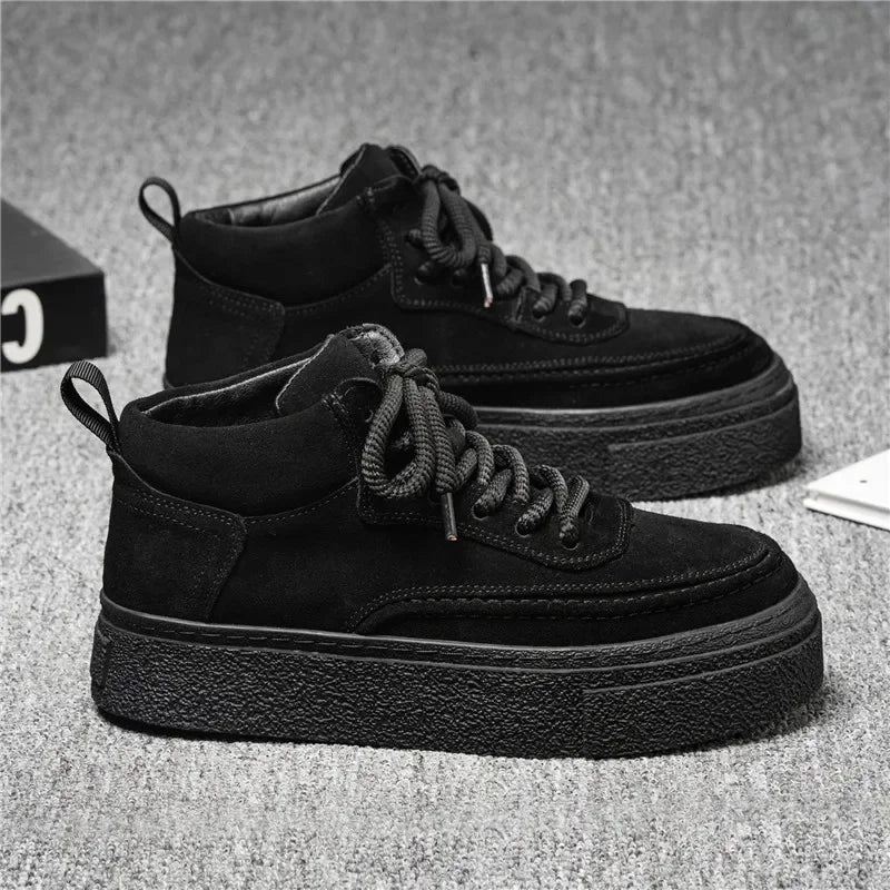 Tênis Casual Masculino Cano Alto